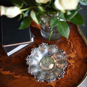 Antique Victorian Scrollwork Dish