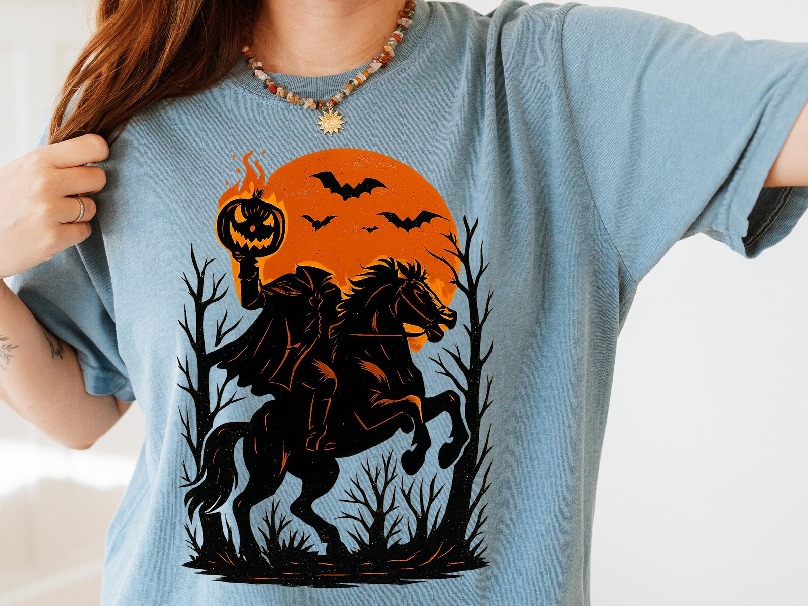 Headless Horseman SVG PNG Scary Pumpkin Rider Spooky Haunted Classic ...
