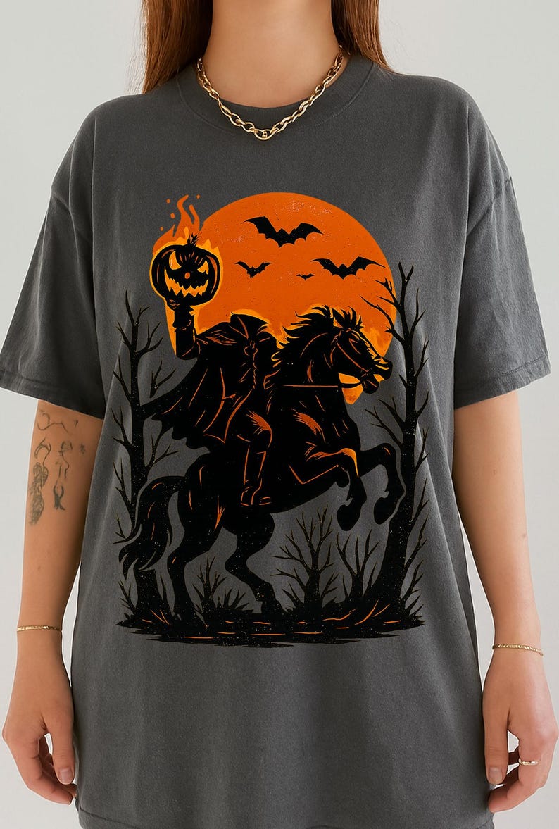 Headless Horseman SVG PNG Scary Pumpkin Rider Spooky Haunted Classic ...