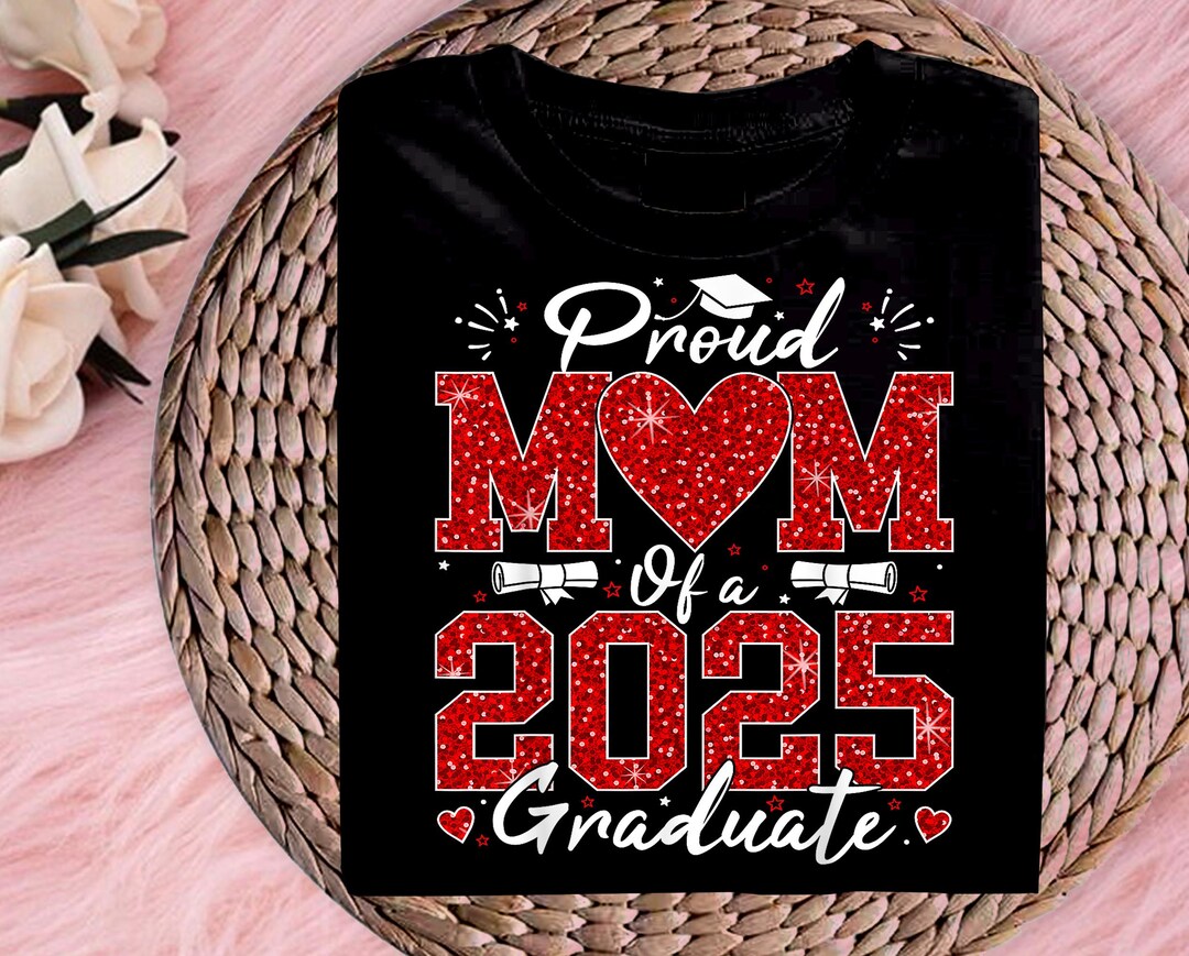 Proud Graduate Family 2025 SVG Bundle, Proud Mom of Class of 2025 ...