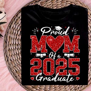 Proud Graduate Family 2025 SVG Bundle, Proud Mom Of Class Of 2025, Senior Family Svg, Proud Graduate Senior PNG,Class Of 2025