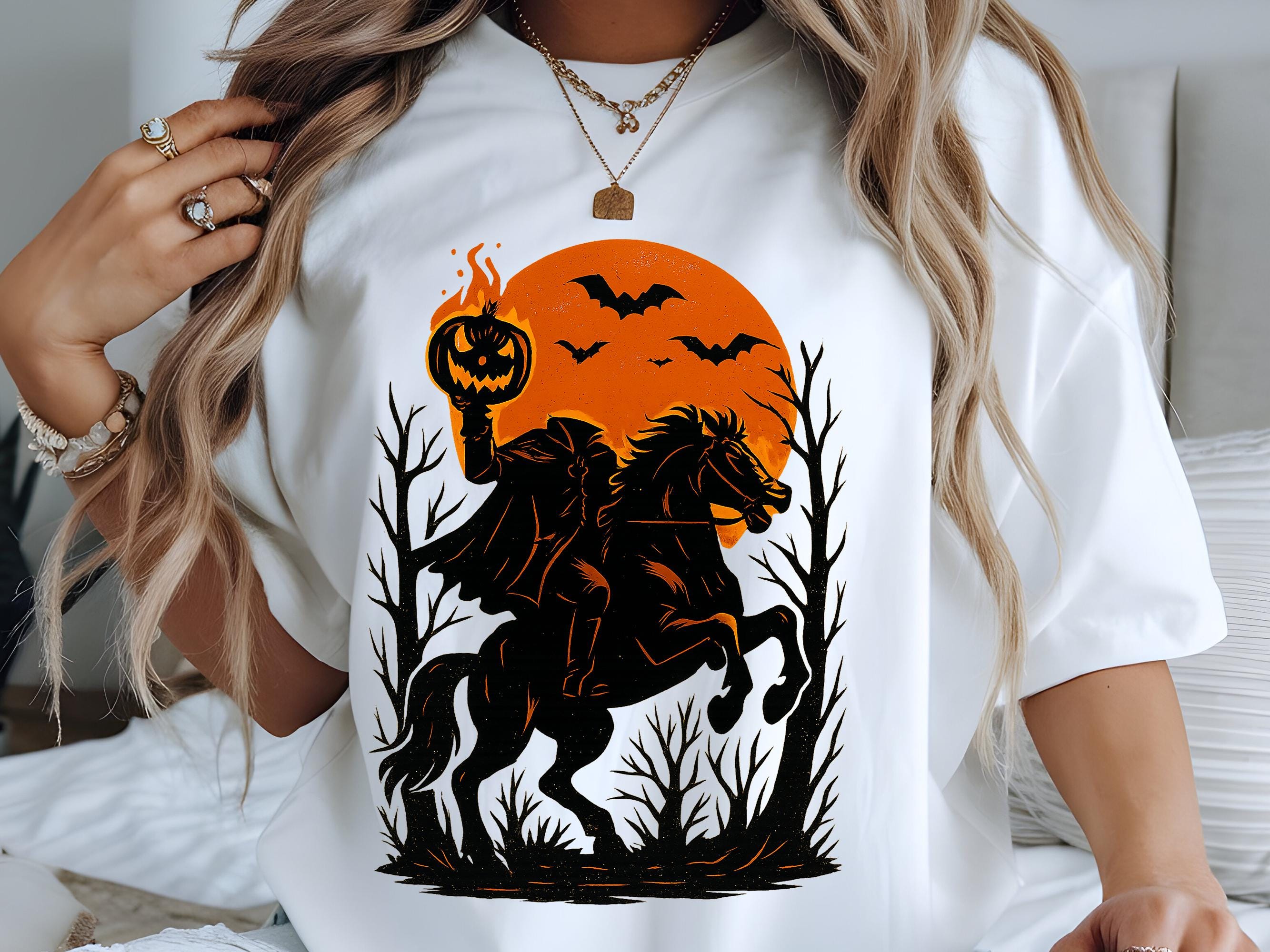 Headless Horseman SVG PNG Scary Pumpkin Rider Spooky Haunted Classic ...