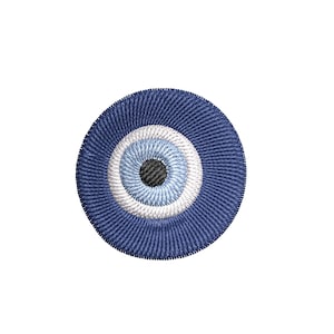 Evil Eye Embroidery File, Machine Embroidery Evil Eye, Protection Symbol, Protective Amulet, Nazar Boncuk Embroidery File, Instant Download