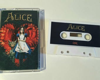 American McGee&#39;s Alice cassette video game soundtrack Gift Decor