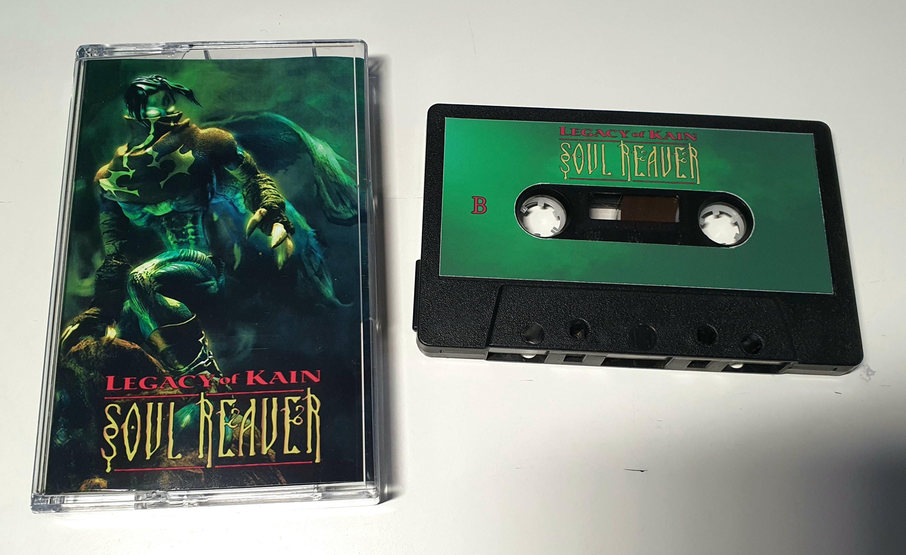Legacy Of Kain Soul Reaver cassette video game soundtrack Playstation Gift PS2