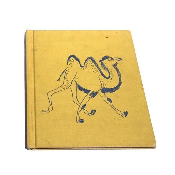 Antique Childrens Book / Roger Duvoisin Illustrator / The Camel Who Took a Walk /  Collectibles / First Edition