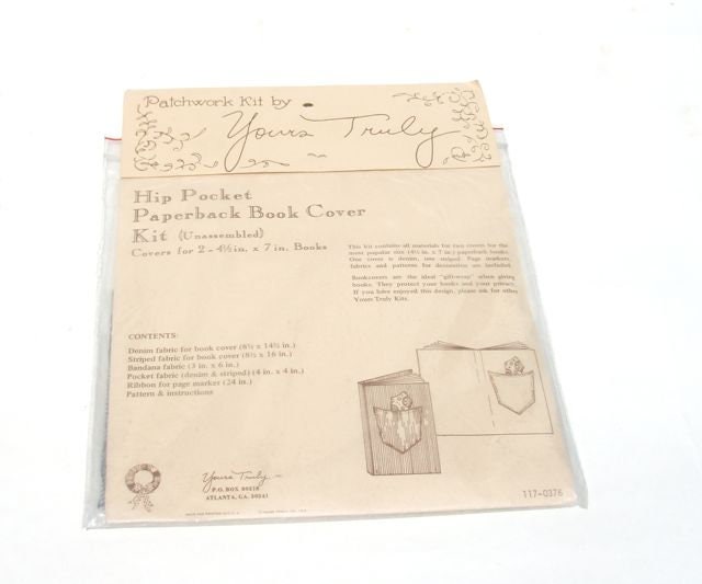 Vintage Craft Kit Circa 1976 Hip Pocket Paperback Book Covers Etsy