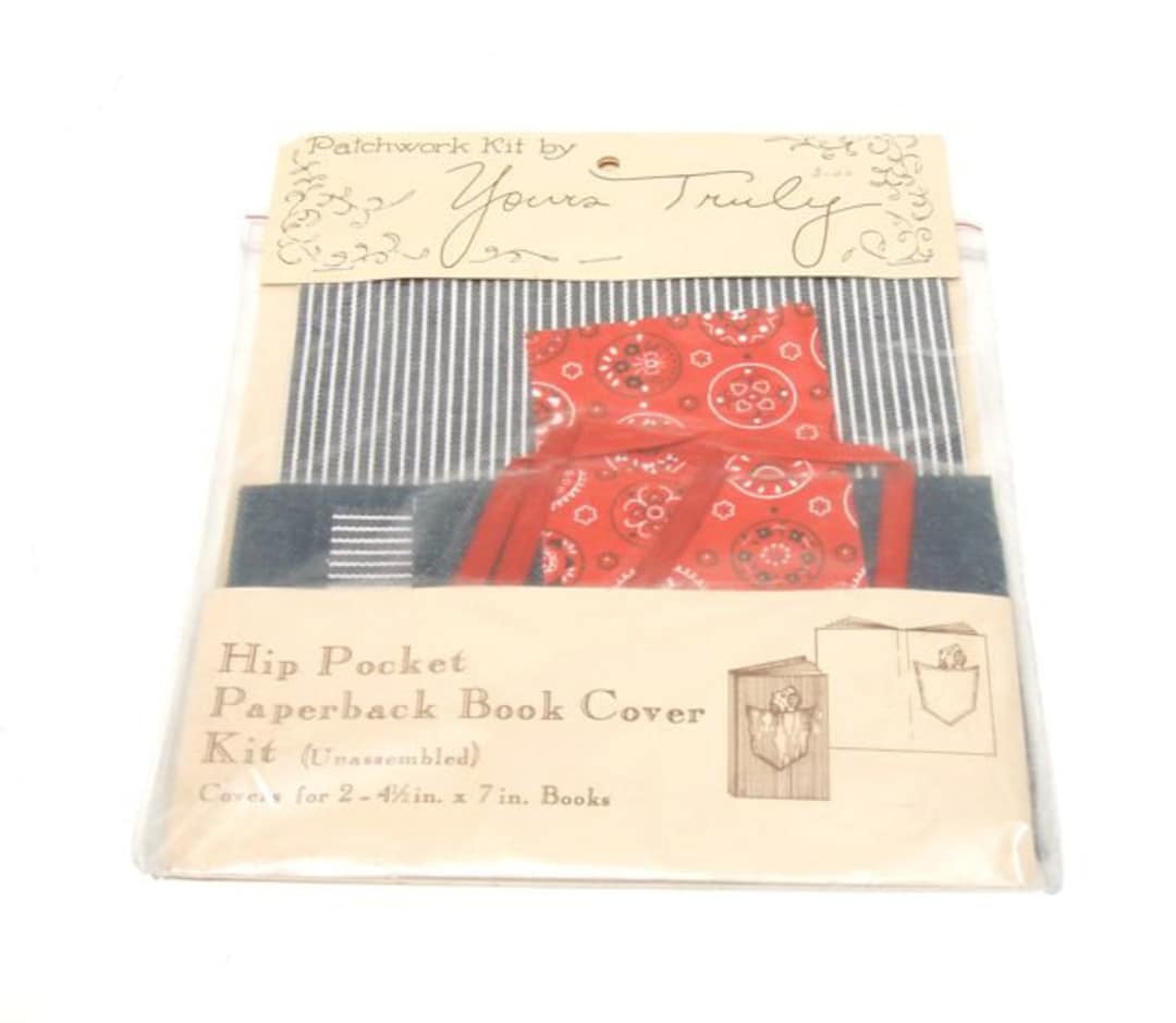 Vintage Craft Kit Circa 1976 Hip Pocket Paperback Book Covers Etsy
