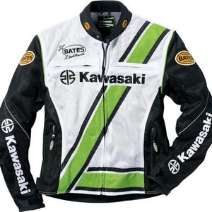All Seasons Kawasaki Motorcycle Racing Jacket Lightweight Mesh Fabric Biker Jacket Kawasaki Motorbike Riding Jacket CE Armours Gift for him