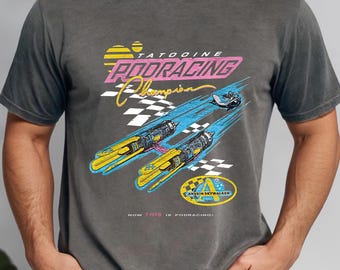 Retro Tatooine Podracing Champion Shirt, Star Wars, Galaxy's Edge Trip Tees, Men's Disneyland Trip Tee, Star Wars Fan Gifts, Movie Tees