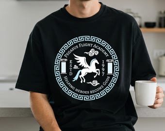 Hercules Pegasus Flight Academy Shirt, Disney Hercules Hero Gym Shirt, Disneyland Vacation Shirts for Men, Men's Gym Tee, Boyfriend Gift
