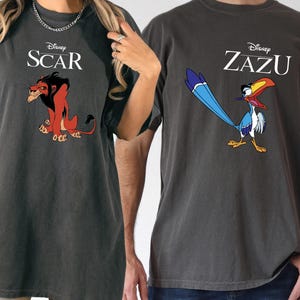 Hakuna Matata Lion King Characters Family Trip Shirts, Matching Animal Kingdom Group Tees image 11