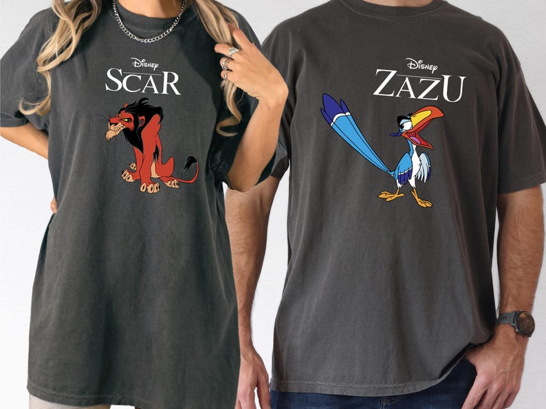 Hakuna Matata Lion King Characters Family Trip Shirts, Matching Animal Kingdom Group Tees image 11