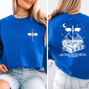 Fourth Wing Quotes Sweatshirt, Fourth Wing Inspired Hoodie, Basgiath War College Dragon Rider, Iron Flame Rebecca Yarros, Violet Sorrengail image 10