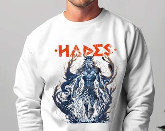 Lord Of The Dead Hades Sweater, Hercules Hades Hoodie, Greek Gods, Men's Disneyland Sweater, Villain Hades Crewneck
