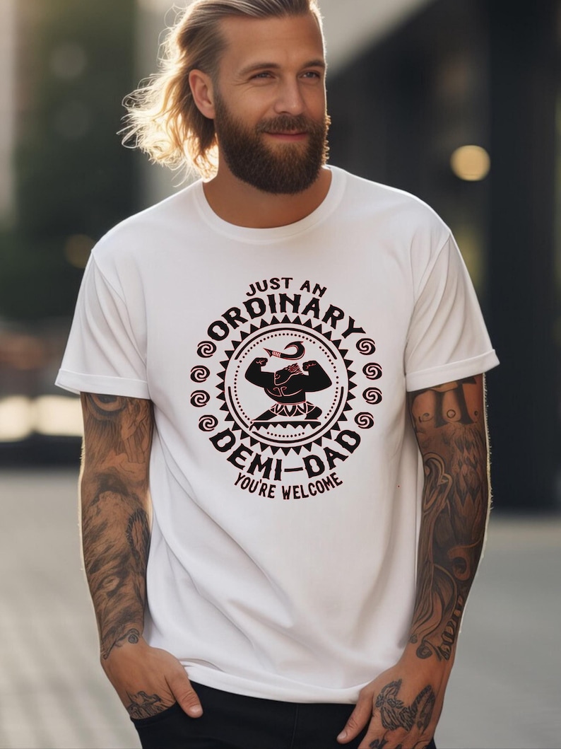 Just An Ordinary Demi Dad Shirt, Disney Moana Maui Father's Day Tee, Maui Dad Shirt, Disney Family Trip Dad Shirt, Gift for Dad bild 2