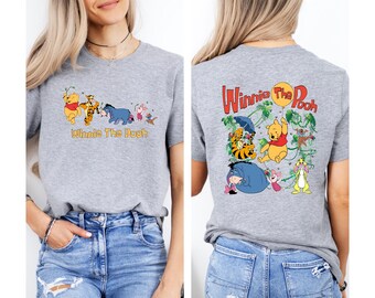 Retro Winnie The Pooh Shirt, Pooh And Friends Fans Tees, Disney Pooh Shirt, Pooh Bear And Co Tee, Winnie The Pooh Kids Shirt