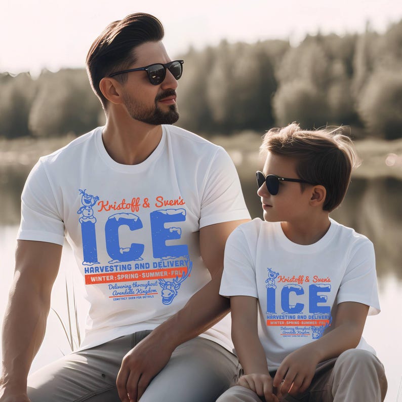 Frozen Arendelle Ice Shirt, Frozen Men's Disneyland Tee, Comfort Colors Arendelle Kristoff Ice Company Shirt, Frozen Fans T-Shirt 画像 5