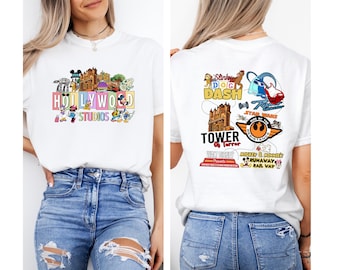 Hollywood Studios Trip Shirt, Mickey and Friends Family Vacation, Galaxy's Edge Tower Of Terror Toy Story Hollywood Studios, Magic kingdom