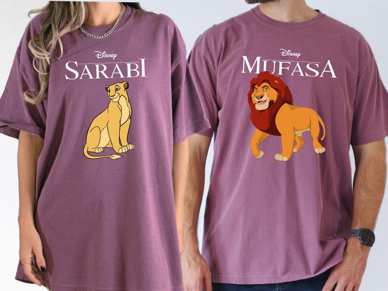 Hakuna Matata Lion King Characters Family Trip Shirts, Matching Animal Kingdom Group Tees image 6