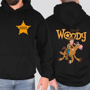 Sheriff Woody Sweatshirt, Toy Story Woody Hoodie, Boys Sheriff Sweater zdjęcie 1