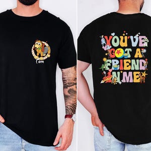 Custom Toy Story Family Shirts, Personalized Woody Jessie Rex Slinky Buzz Alien Matching Group Tees image 10