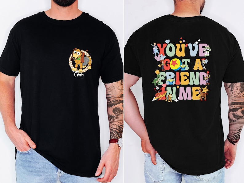 Custom Toy Story Family Shirts, Personalized Woody Jessie Rex Slinky Buzz Alien Matching Group Tees image 10