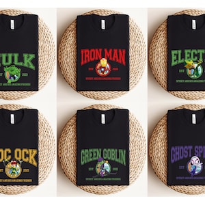 Spidey And His Amazing Friends Matching Group Shirt, Disney Comic Tee, Spidey Birthday Shirts, Avengers Spidey Group Tees, Disneyland Tees