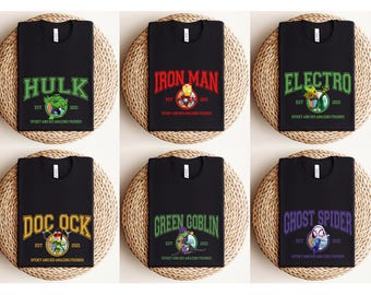 Spidey And His Amazing Friends Matching Group Shirt, Disney Comic Tee, Spidey Birthday Shirts, Avengers Spidey Group Tees, Disneyland Tees