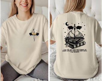 Camiseta con citas de Fourth Wing, camiseta inspirada en Fourth Wing, Basgiath War Dragon Rider, Iron Flame Rebecca Yarros, regalo para amantes de los libros, Violet Sorrengail