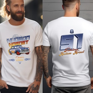 Vintage  Doc Hudson Shirt, Doc Hudson 51 The Fabulous Hudson Hornet Tee, Cars Radiator Springs Doc Hudson, Men's Disney Tee, Boyfriend Gift
