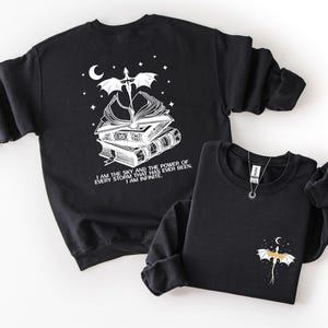 Fourth Wing Quotes Sweatshirt, Fourth Wing Inspired Hoodie, Basgiath War College Dragon Rider, Iron Flame Rebecca Yarros, Violet Sorrengail image 8