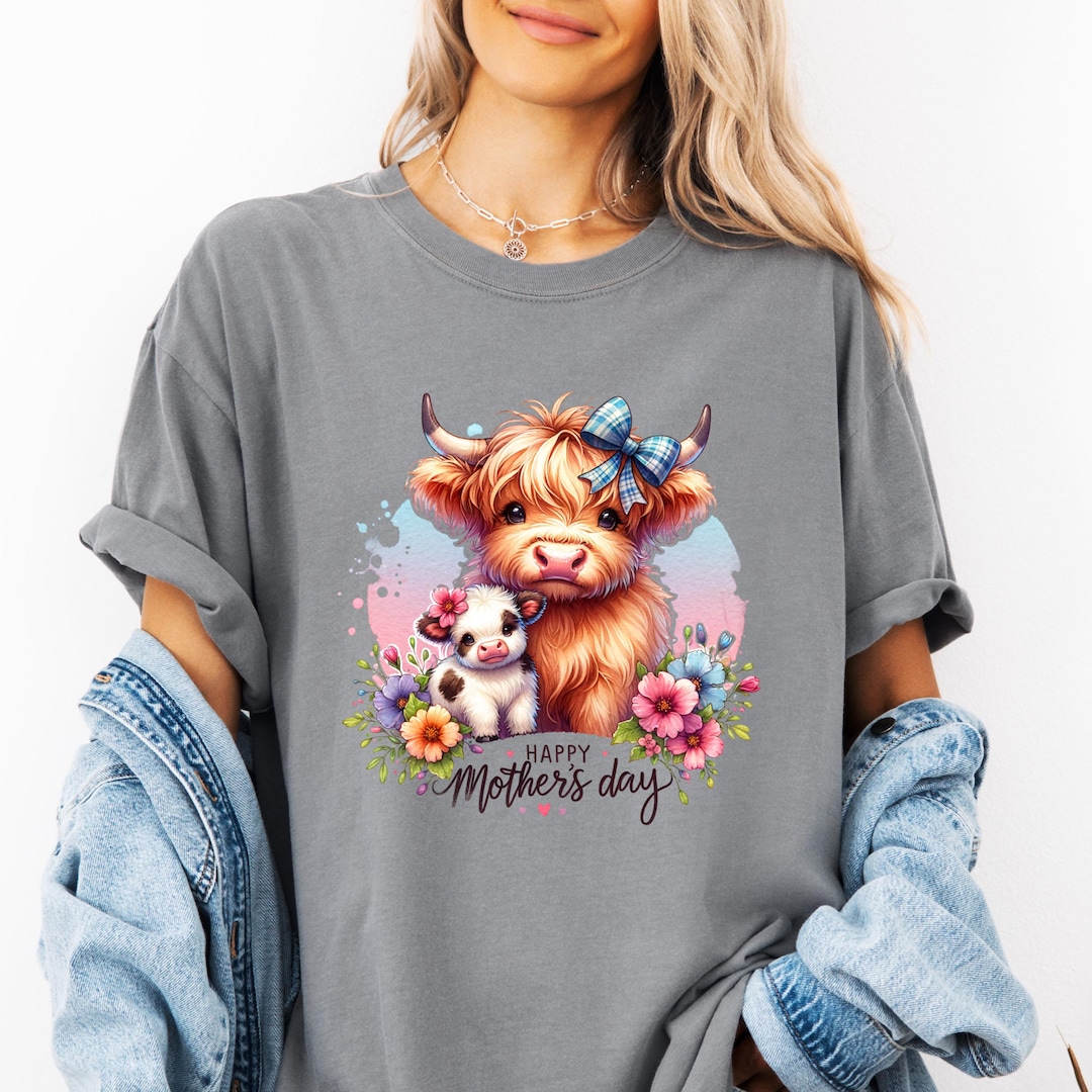 Regalo De Vaca De Las Tierras Altas Para Mujeres Y Niños, Ma | Envío Gratis