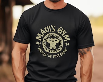 Maui’s Gym Shirt, Disney Moana and Maui T-shirt, Disneyland Vacation Shirts for Men, Men's Gym Tee, Disney Gift for Boyfriend