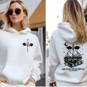 Fourth Wing Quotes Sweatshirt, Fourth Wing Inspired Hoodie, Basgiath War College Dragon Rider, Iron Flame Rebecca Yarros, Violet Sorrengail image 9