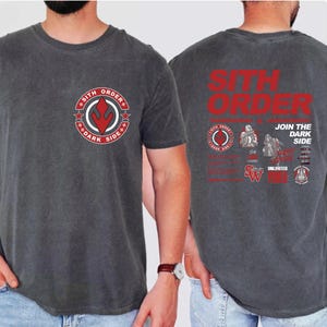 Star Wars Sith Dark Order, Comfort Colors Revenge Of The Sith Tee, Darth Vader, Chosen One Galaxy&#39;s Edge Episode 3, Star Wars Fans Movie Tee