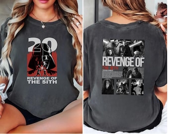 Star Wars Revenge Of The Sith 20Th Shirt, Anakin Skywalker Tee, Men's Disneyland Tee, Star Wars Fans Movie Tee, Father's Gift