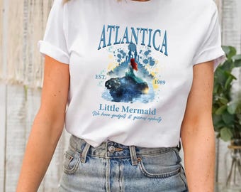 Little Mermaid Ariel Shirt, Atlantica Princess Ariel Tee, Disney Ariel Shirt, Matching Disney Princess Shirt, Magic Kingdom, Girl Trip Tees