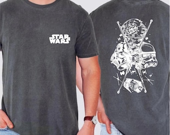 Camiseta de soldado de asalto Darth Vader de Star Wars: unisex, para adultos, jóvenes y niños pequeños