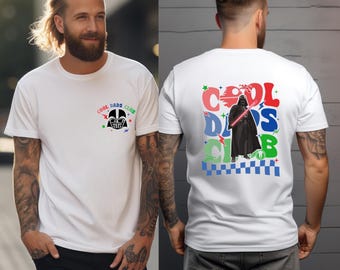 Darth Vader Cool Dads Club Tee, Star Wars Father's Day, Dadalorian, Father's Disney Trip Tee, Star Wars Fan Dad Gift