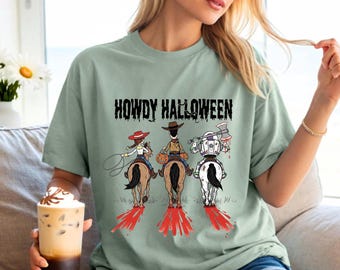 Howdy Halloween Toy Story Shirt, Woody Jessie Buzz Sooky Halloween Tees, Halloween Party, Toy Story Fans Trick or Treat Tee, Kids Tees