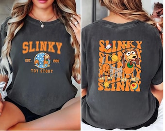 Toy Story Slinky Dog Shirt, Comfort Colors Toy Story Tees, Disneyland Family Trip Tees, Toy Story Slinky Fans Tees, Toy Story Party Tees