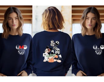 Suéter y sudaderas a juego de Mickey y sus amigos de Star Wars: unisex para adultos y niños