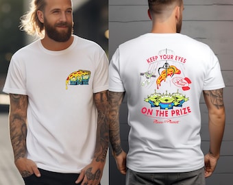 Pizza Planet Shirt, Toy Story Aliens Claw Machine Tee