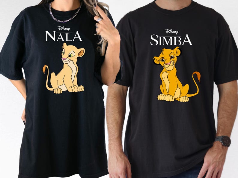 Hakuna Matata Lion King Characters Family Trip Shirts, Matching Animal Kingdom Group Tees image 8
