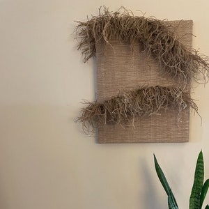 wall hanging primitive, mid century modern