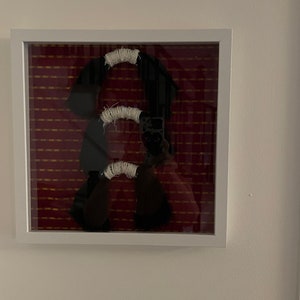 Arte textil enmarcado