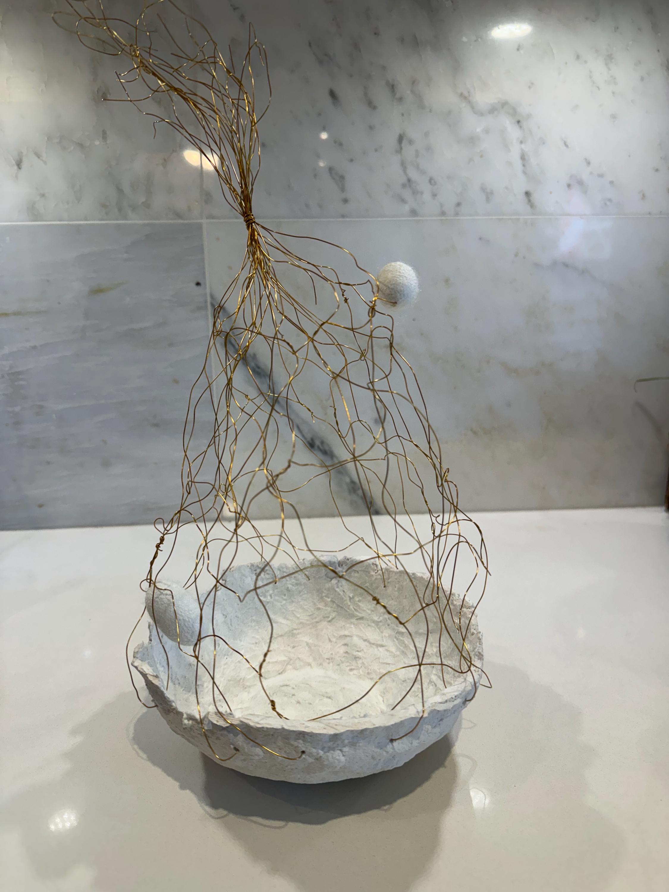 Papier-mâché bowl