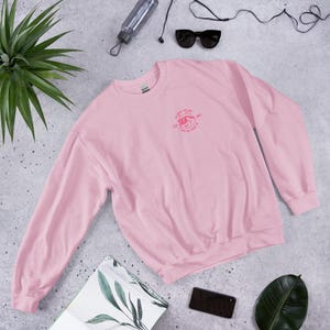 99 Problems but my cat ain't one Graphic Unisex Sweater, My Crazy Cat Lady jumper, Pink Blue White sweater, Funny cartoon Cat, gift