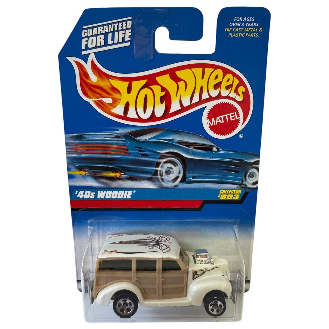 Hot Wheels 40 S Woodie Silver Series Il De 1995